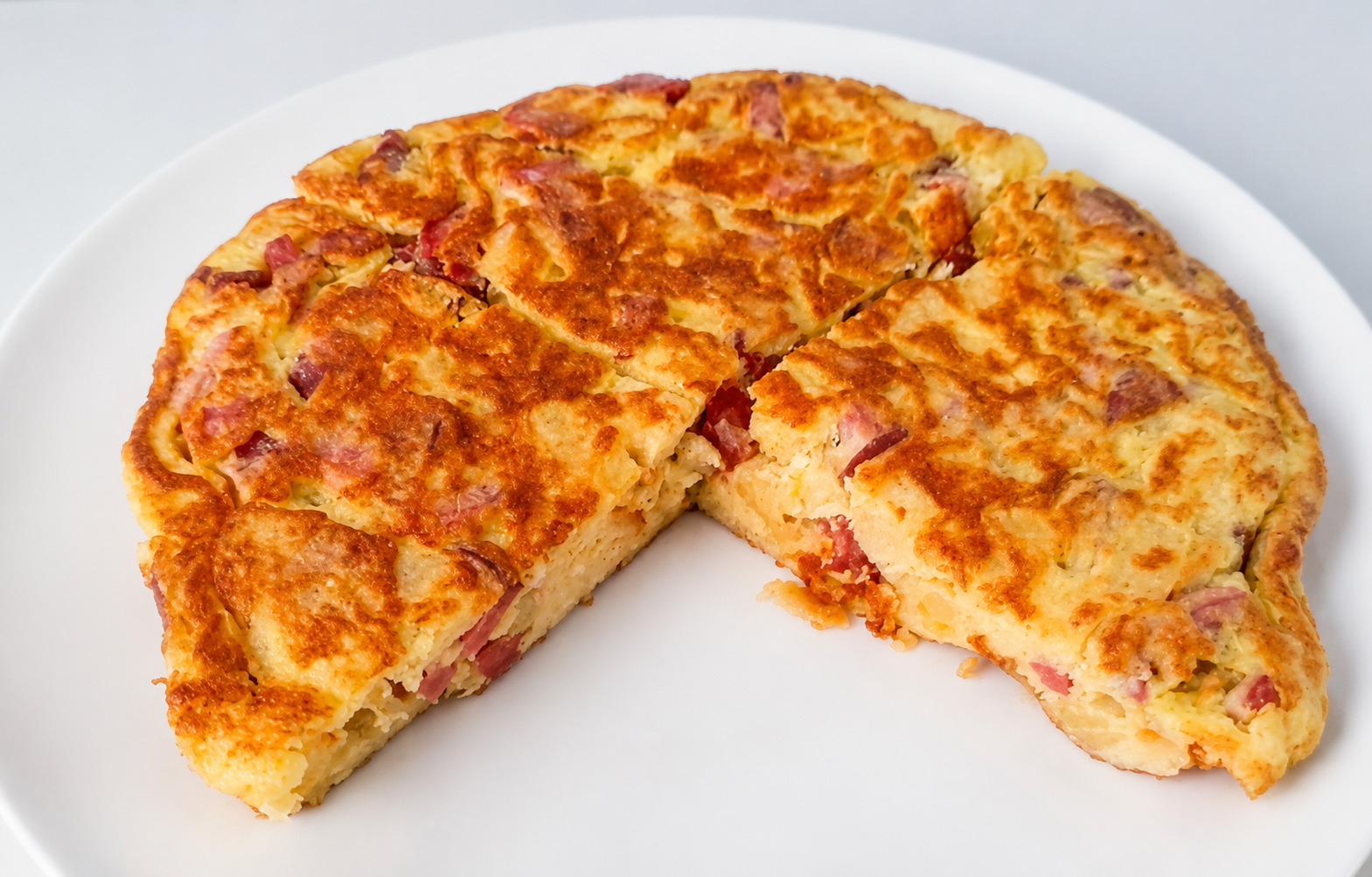 Tortilla cu cartofi ca in Spania
