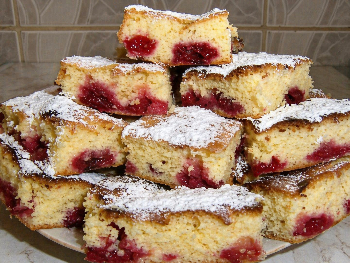 Prajitura simpla cu visine