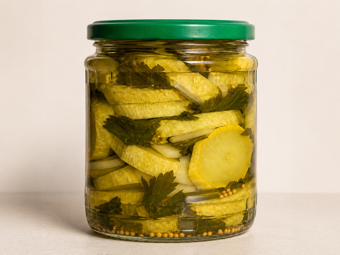 Dovlecei conservati pentru salata