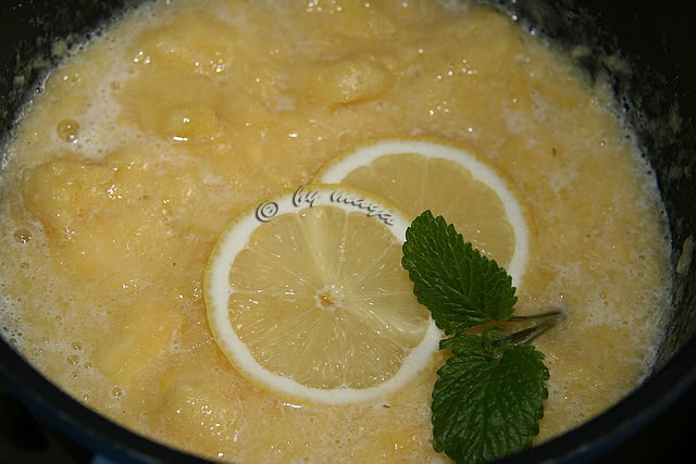 Prajitura cu crema de ananas