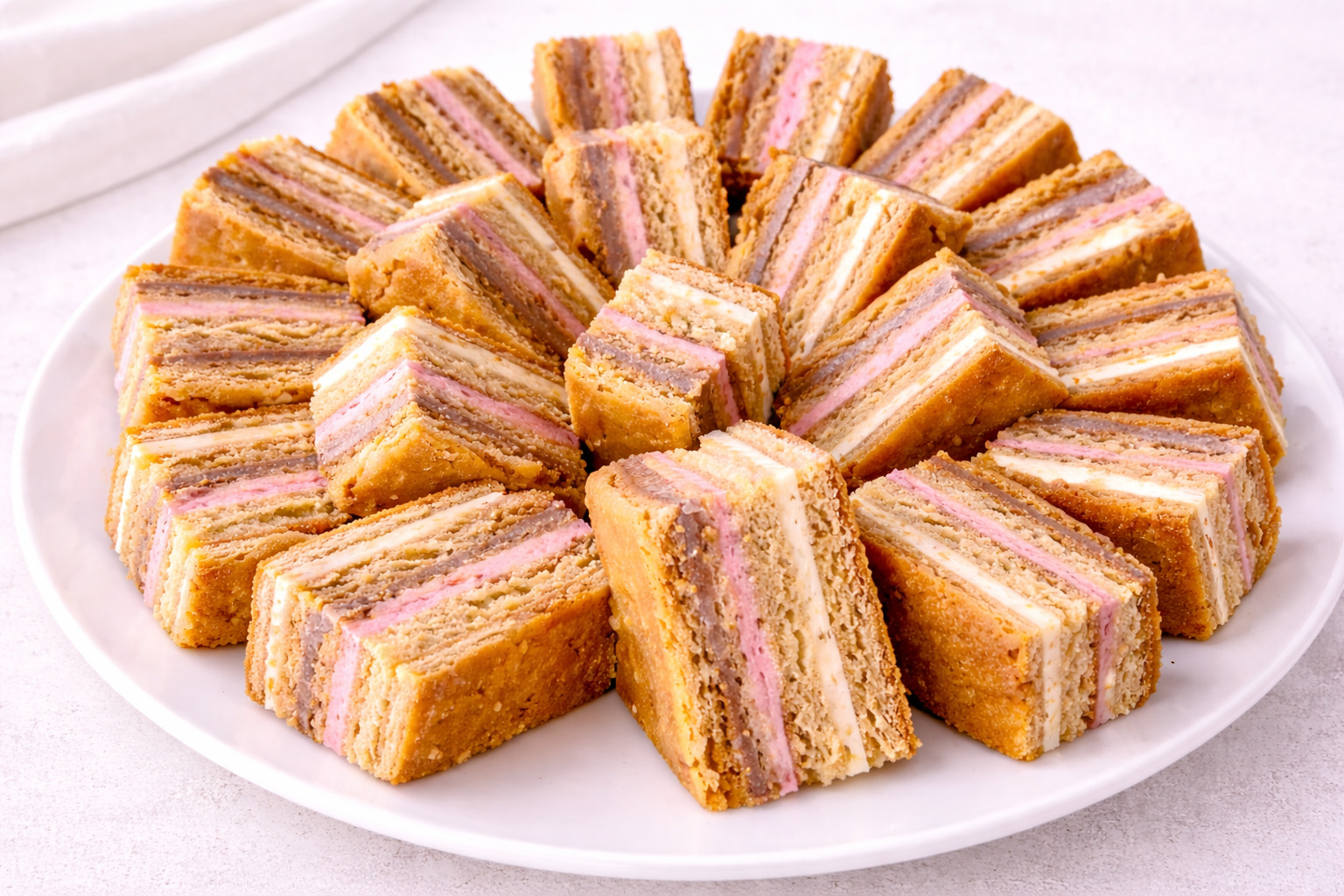 Prajitura mozaic cu foi de miere