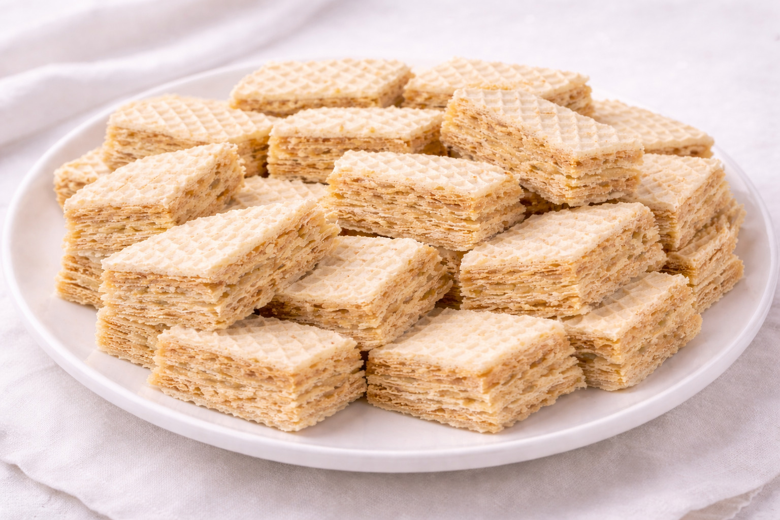 Prajitura cu foi de napolitane si rahat