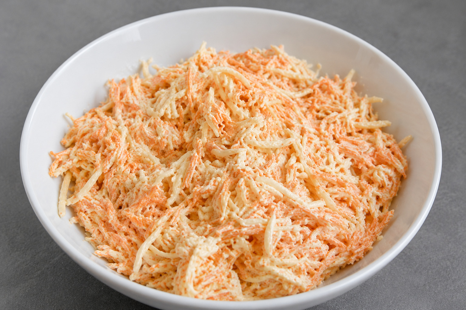 Salata de telina cu morcov si mar