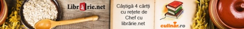 Castiga 4 carti cu retete de Chef