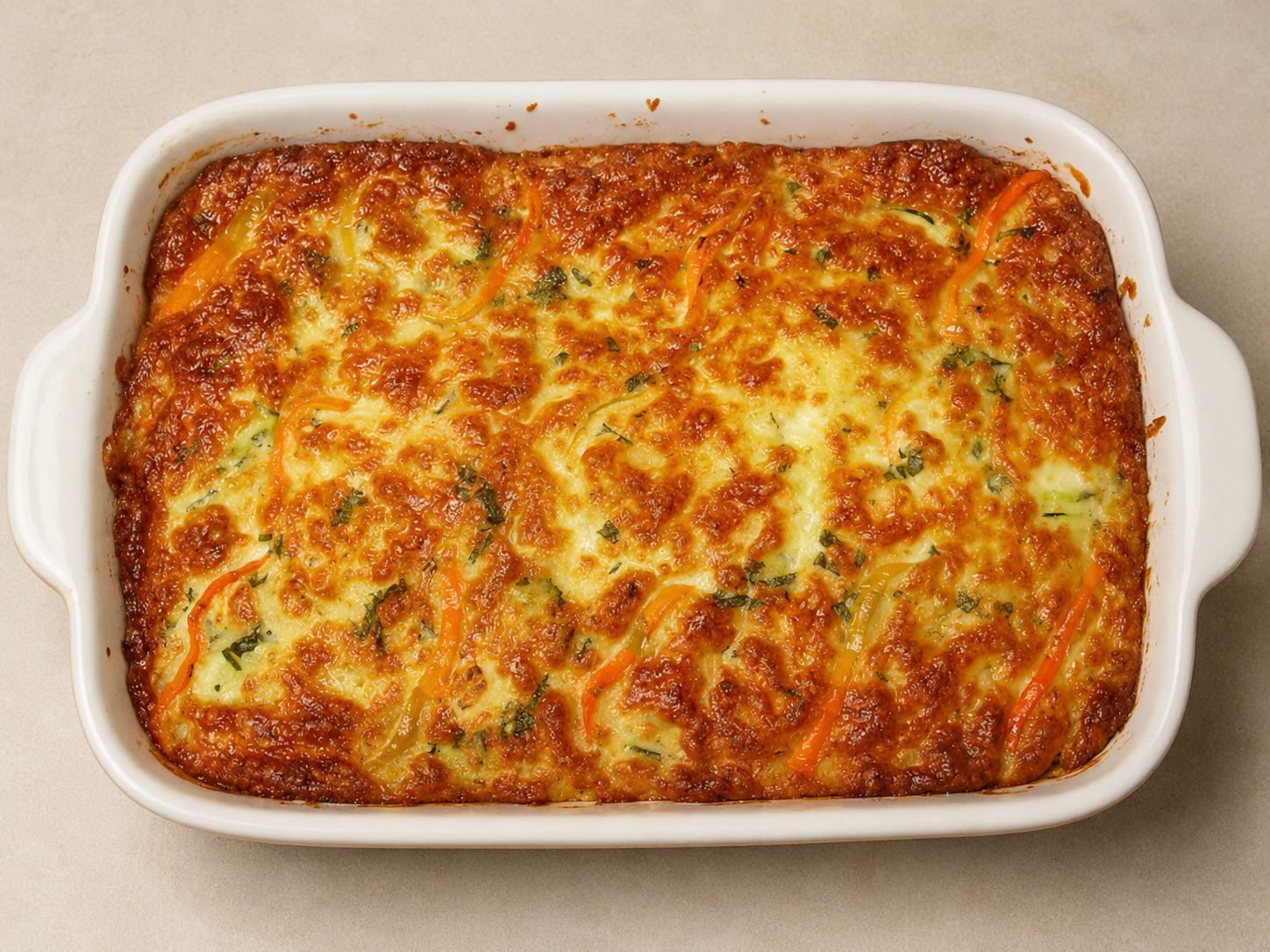 Dovlecei gratinati