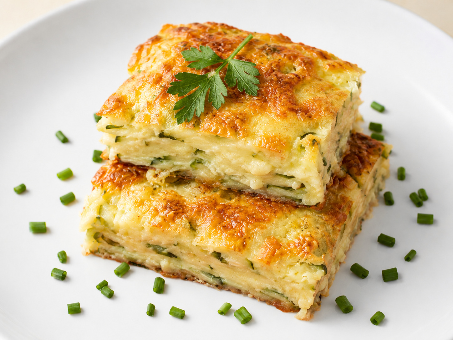 Dovlecei gratinati