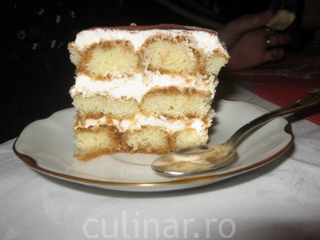 Tiramisu reţetă cu frisca