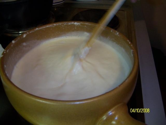 Fondue traditional