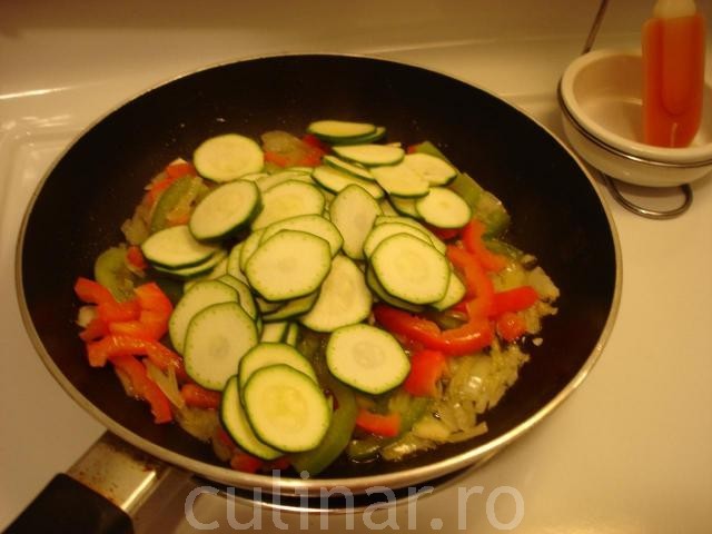 Gnocchi gratin cu legume