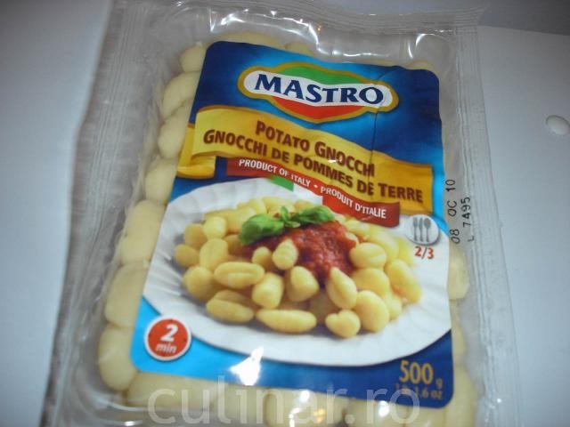 Gnocchi gratin cu legume