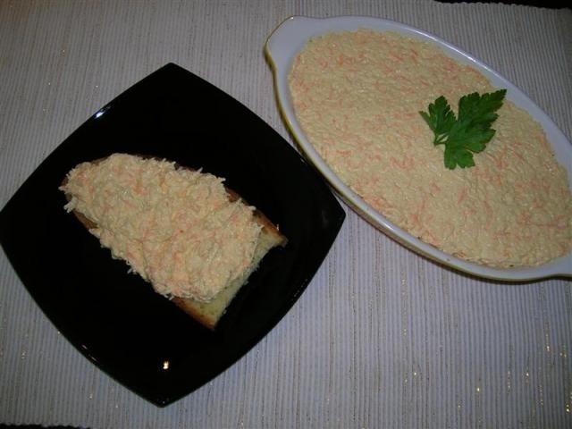 Salata de telina si morcov cu maioneza