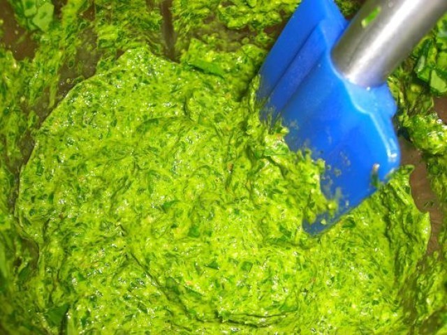 Pesto de leurda