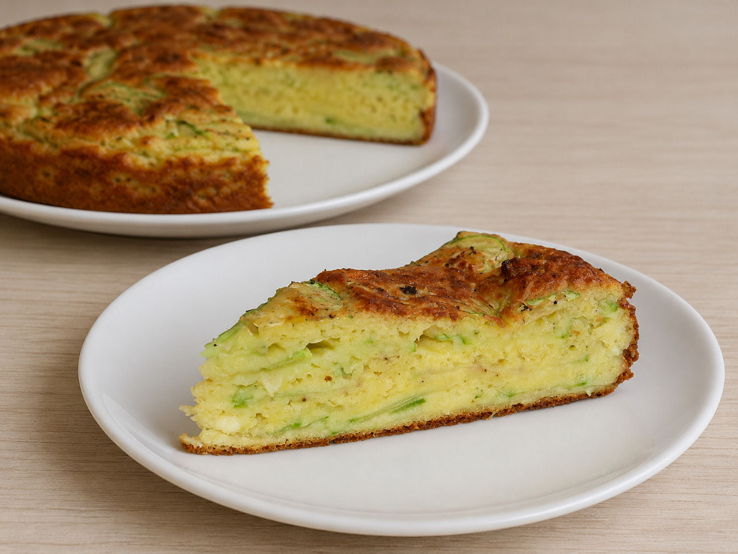 Tarta cu dovlecei si cascaval