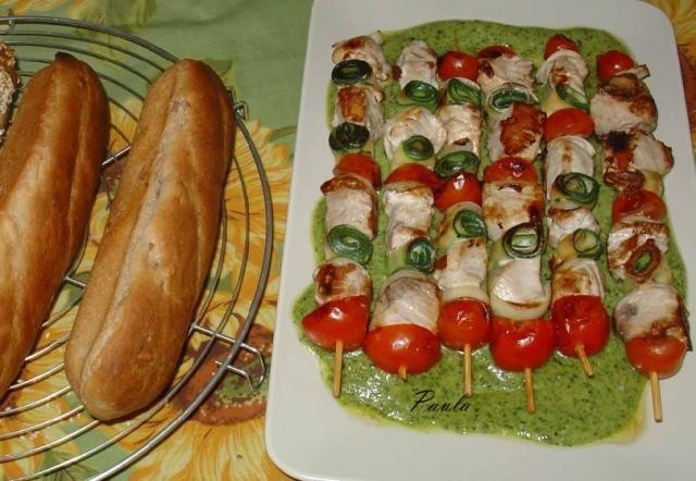 Frigarui de ton cu pesto