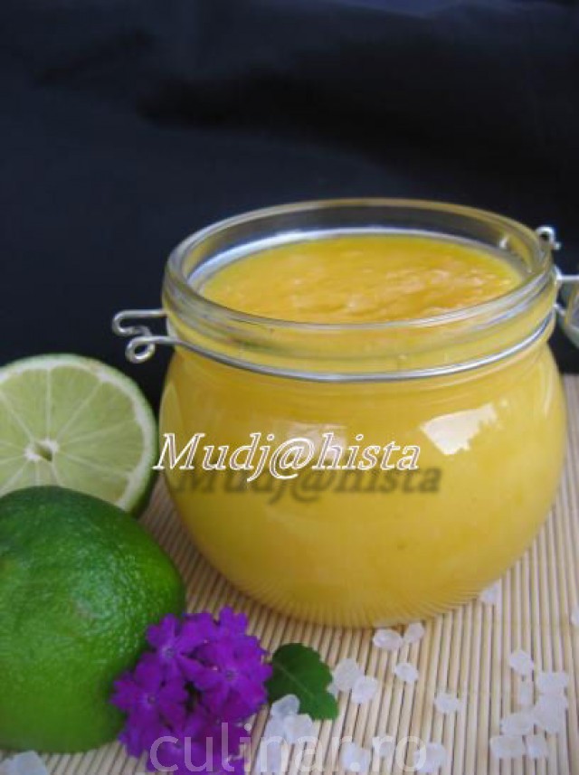 Peltea de lamai (Lemon curd)