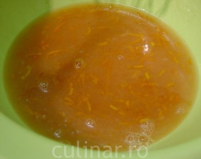 Peltea de portocale (Orange curd)