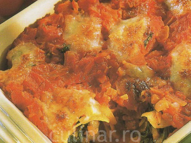 Legume cu cannelloni