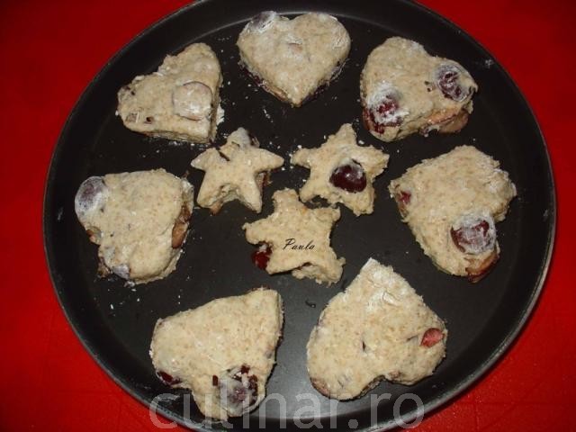 Scones cu cirese