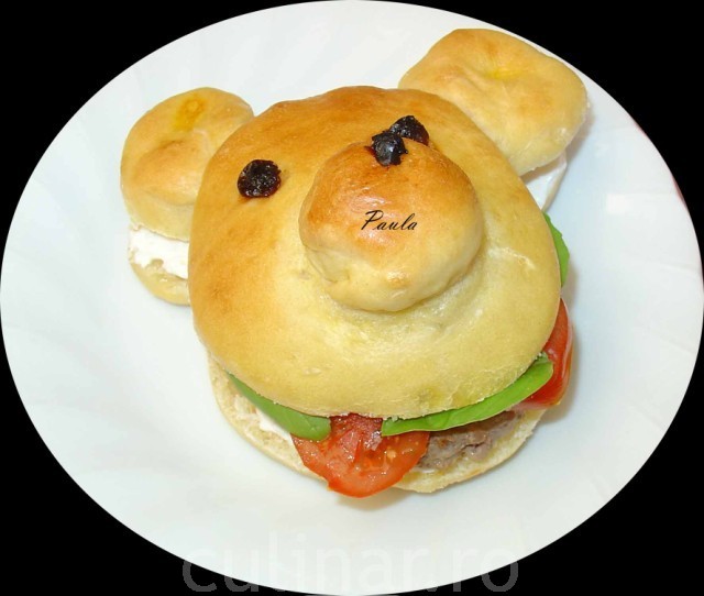 Hamburgher Teddy bear