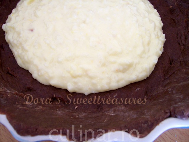 Tarta simpla cu nectarine