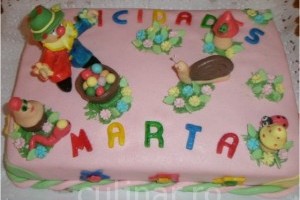 Tort de cocos cu ciocolata