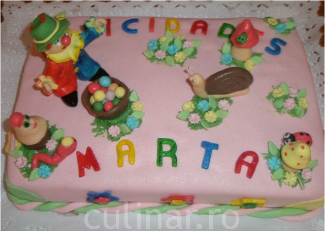 Tort de cocos cu ciocolata