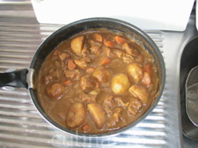 Curry cu carne de porc