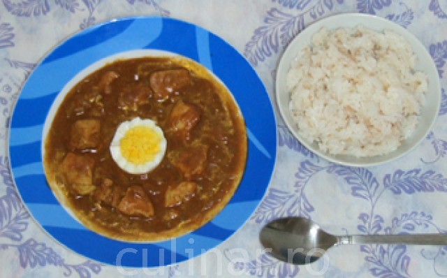 Curry de pui