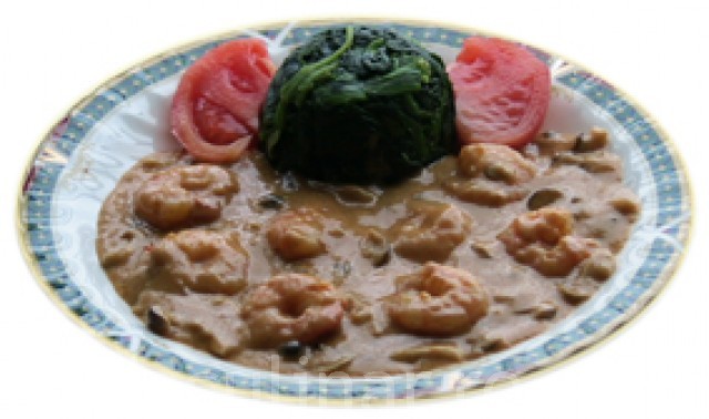 Curry cu creveti