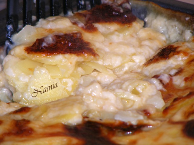 Gratin de cartofi Dauphinois