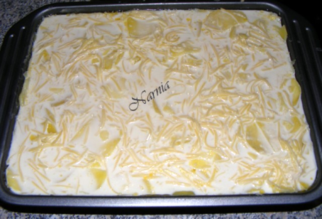 Gratin de cartofi Dauphinois