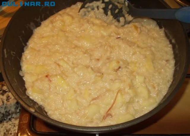 Risotto cu mar si brinza taleggio