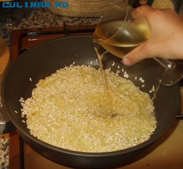 Risotto cu mar si brinza taleggio