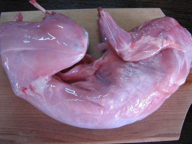 Friptura de iepure cu legume