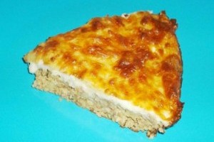 Cheeseburger Pie ( Chec cu carne tocata)