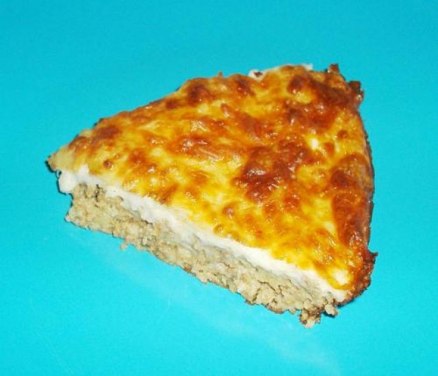 Cheeseburger Pie ( Chec cu carne tocata)