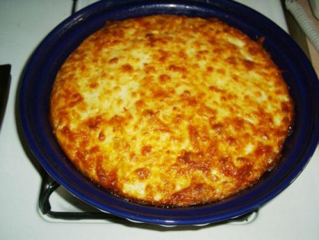 Cheeseburger Pie ( Chec cu carne tocata)