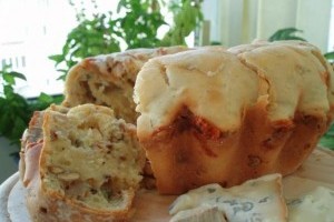 Ciambella gorgonzola e noci