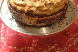 Reverie mocca - Tort de cafea cu bezea