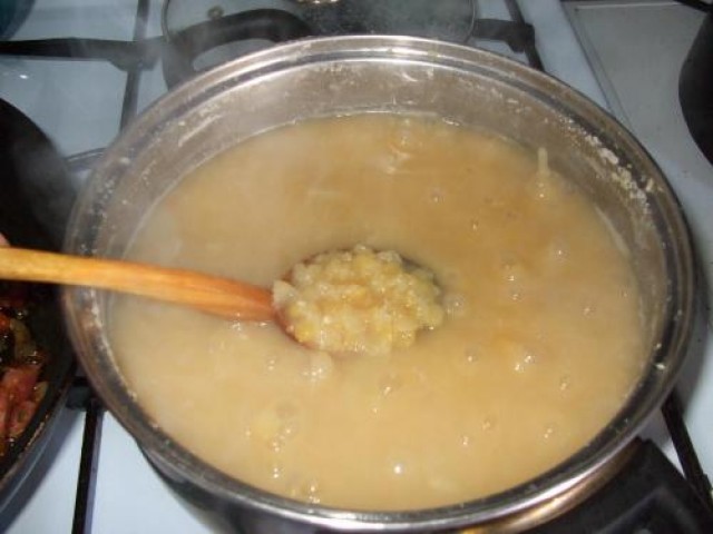 Supa de mazare galbena