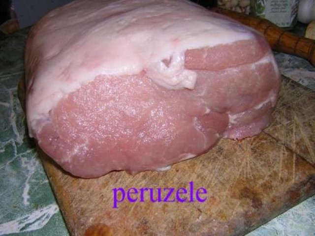 Friptura de porc Peruzele