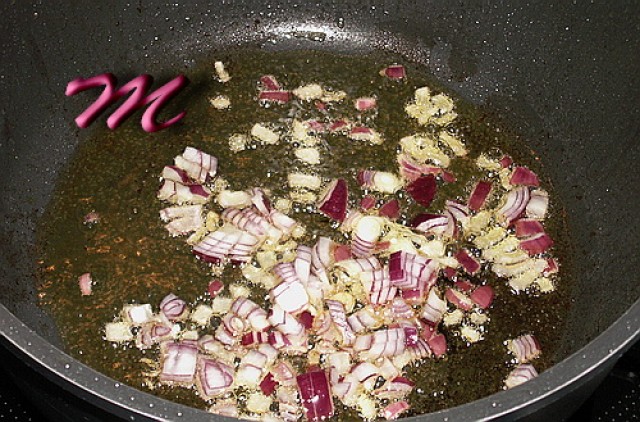 Filet cu ciuperci si capellini