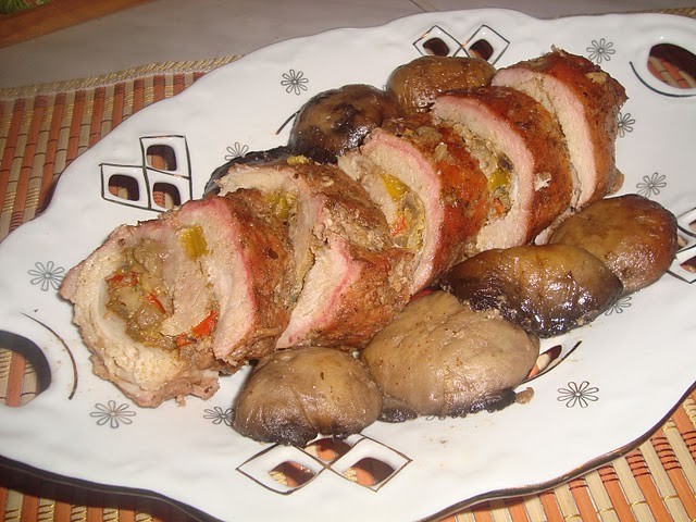 Pulpa de porc umpluta