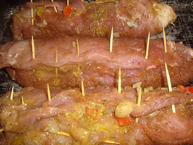 Pulpa de porc umpluta