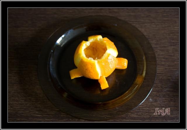 Salata de ton in portocala