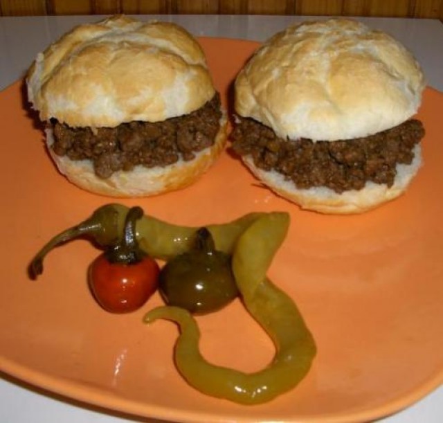 Sloppy Joes, un fel de hamburger