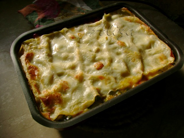 Lasagna cu broccoli