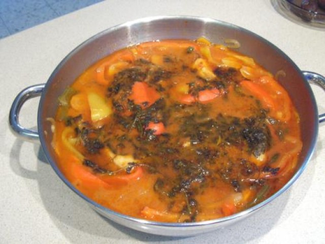Peste gatit in stil Marocan