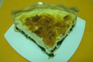 Quiche cu spanac