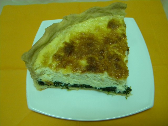 Quiche cu spanac